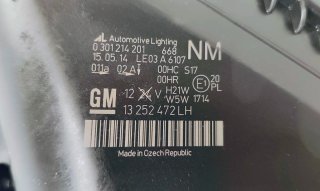 Faro Izquierdo Opel Zafira B