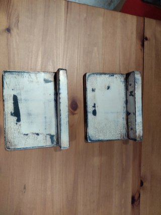 Conjunto Colgadores y Estantes Madera y Metal