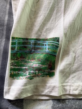 Camiseta Claude Monet El Puente Japonés