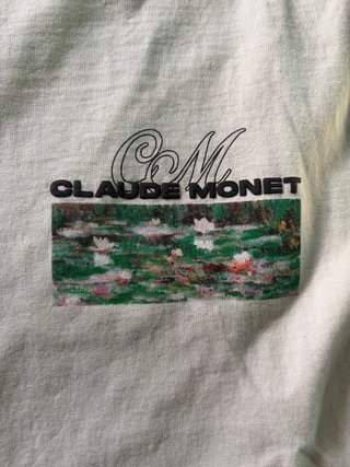 Camiseta Claude Monet El Puente Japonés