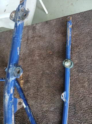 Subchasis Yamaha WR YZF Azul