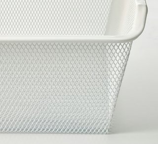 Cesto de rejilla KOMPLEMENT IKEA blanco 100x35 cm