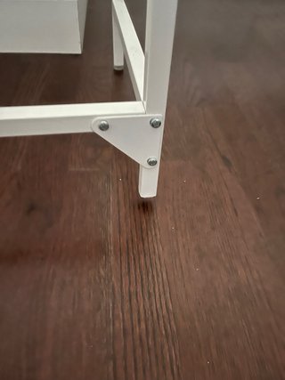 Mesa Escritorio Cristal y Metal Ikea