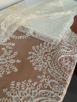 Mantilla Fallera santos Textil Adulta