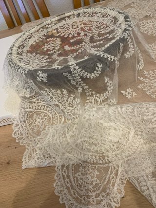 Mantilla Fallera santos Textil Adulta