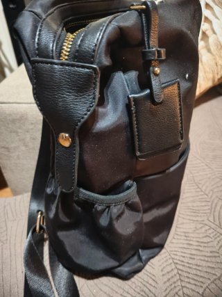 Mochila bolso negra