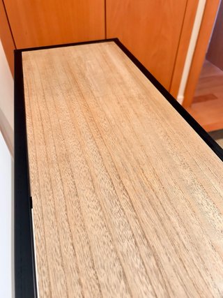 Consola recibidor metal y madera