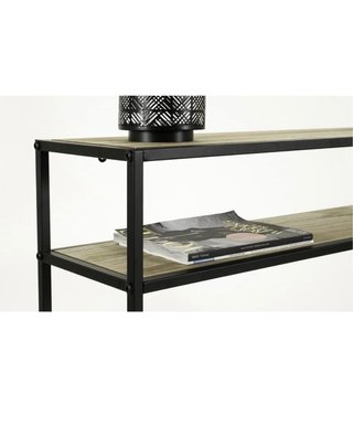 Consola recibidor metal y madera
