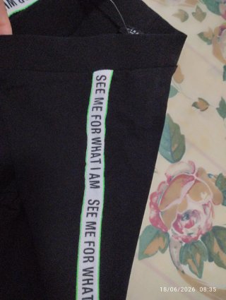 Pantalones Leggings Elásticos Negros