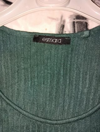 3 Vestidos Mango verde,negro y beige talla L
