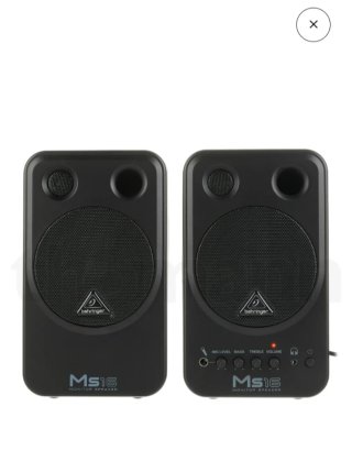 Monitores Behringer MS16 Activos 2 Vías