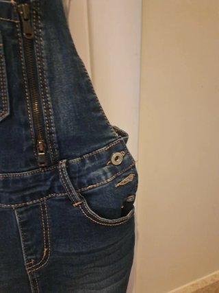 Salopette in jeans taglia XS