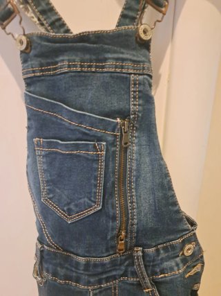 Salopette in jeans taglia XS