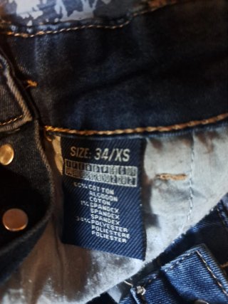 Salopette in jeans taglia XS