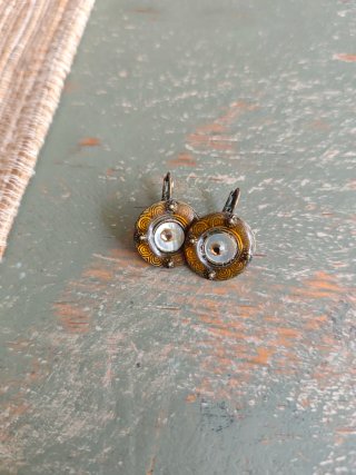 Pendientes Bizantinos Boho Chic Dorados