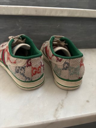 Sneakers Gucci Donna Beige Multicolor Tg 38