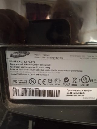 Televisor Samsung Negro