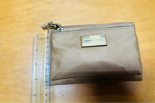 Cartera Bimba y Lola Nylon Beige/Mostaza