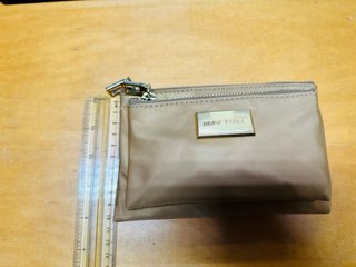 Cartera Bimba y Lola Nylon Beige/Mostaza