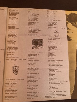 Lote 2 LP vinilo Patxi Andión