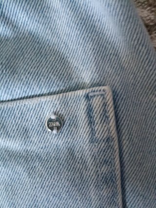 Pantalón corto vaquero Zara T.36