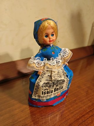 Bambola Souvenir Isola Bella Collezione Italia