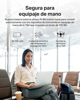 Belkin Powerbank 20000mAh con 3 puertos PRECINTADA