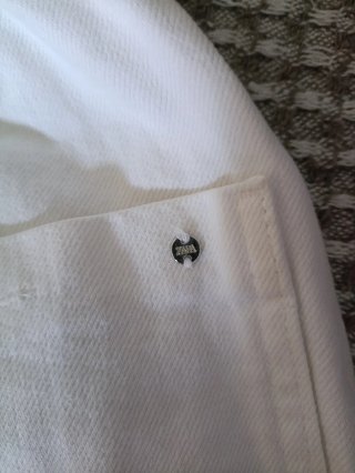 Pantalón corto Zara blanco T36