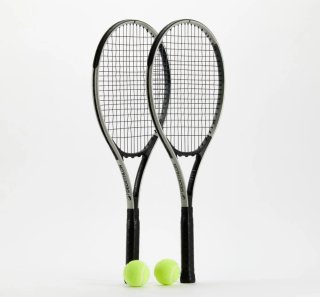 Set Racchette Tennis Adulto + 5 Palline