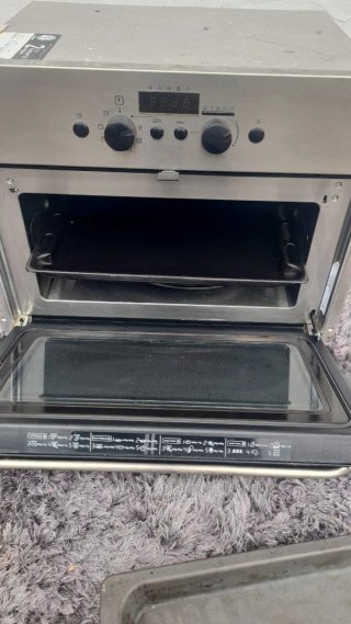 Horno Microondas Acero Inoxidable