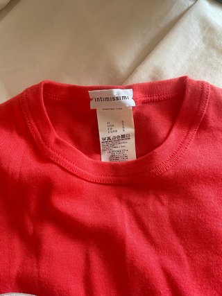 Camiseta coral manga corta