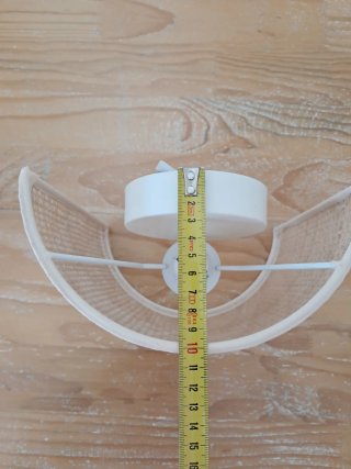 Aplique de pared ratán natural