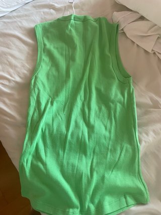 Camiseta sin mangas Intimissimi verde Talla S
