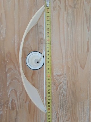 Aplique de pared tela beige