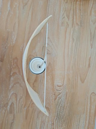 Aplique de pared tela beige