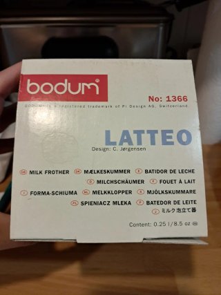 Espumador de leche Bodum