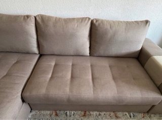 OFERTÓN! Sofá-Cama Chaiselonge con Arcón Abatible.