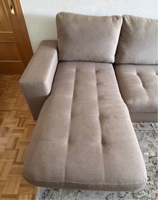 OFERTÓN! Sofá-Cama Chaiselonge con Arcón Abatible.