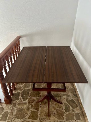 Mesa centro convertible comedor madera