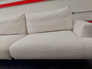 Sofá de 3 plazas beige