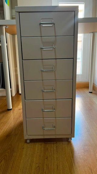 Escritorio IKEA LIMMON + Cajonera HELMER