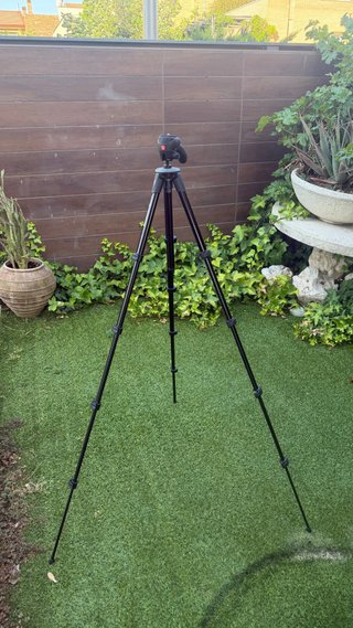 Trípode Manfrotto 785B Ligero Compacto