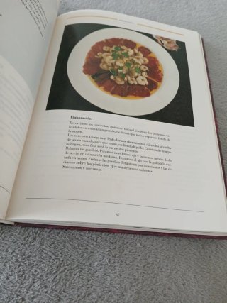 Libro cocina Sin usar Solo guardado muchos años