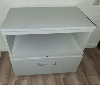 Mueble de oficina gris