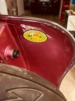 Vespa Primavera 75 - Scooter Rosa