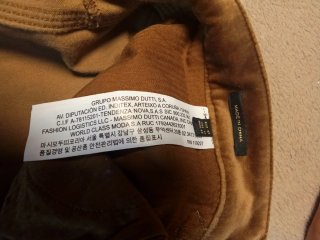 Pantalon Massimo Dutti terciopelo marron talla42