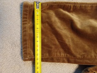Pantalon Massimo Dutti terciopelo marron talla42