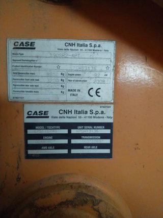 Retro Retroexcavadora Case 590 Super R