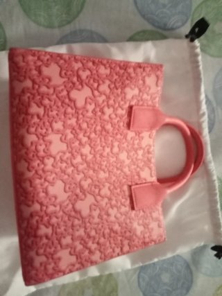 Bolso mediano Tous color coral