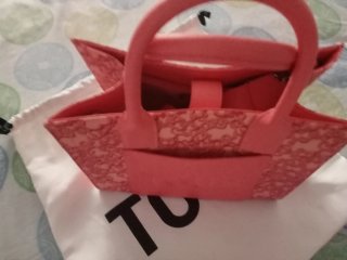 Bolso mediano Tous color coral